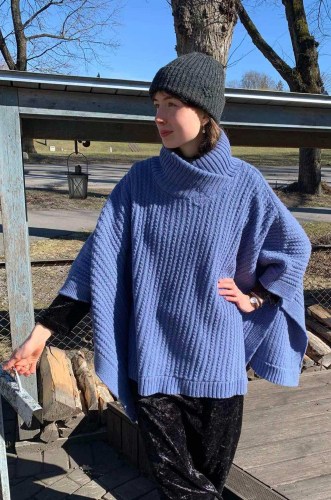 T-685 DD3 Poncho with strukturpattern